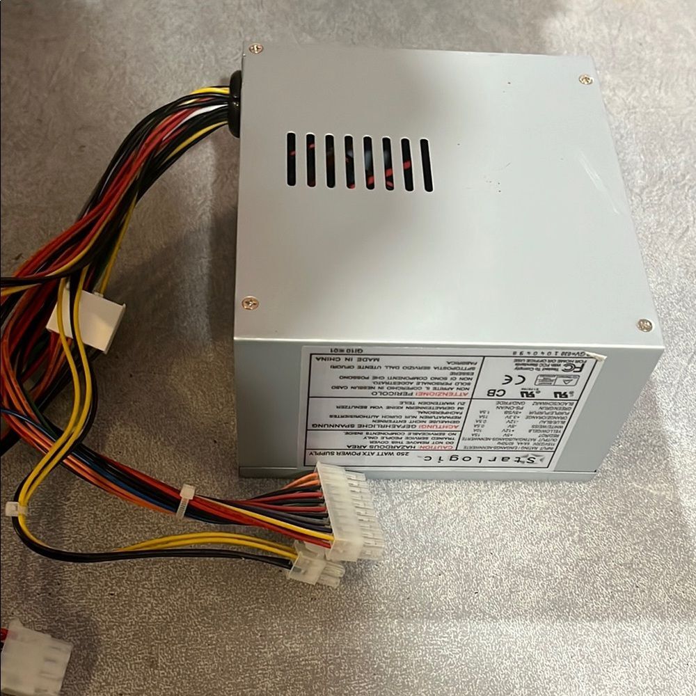 Gray Computer Power Supply Unit
